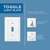 image:imageFranklin Brass Classic Beaded Single Toggle Wall Plate  1Gang  ETL Certified  GFI Outlet  Decorative Switch Cover  Toggle Switch Cover  W35058SNC  Modern Brushed Nickel Finish  1 Pack
