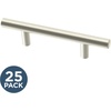 image:imageFranklin Brass 10Pack  Stainless Steel Cabinet Handles 3 Inch Hole Center Modern Pulls for Drawers Kitchen Cabinet Door Dressers  Solid BarStainless Steel