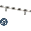 image:imageFranklin Brass 10Pack  Stainless Steel Cabinet Handles 3 Inch Hole Center Modern Pulls for Drawers Kitchen Cabinet Door Dressers  Solid BarStainless Steel