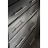 image:imageFranklin Brass 10Pack  Stainless Steel Cabinet Handles 3 Inch Hole Center Modern Pulls for Drawers Kitchen Cabinet Door Dressers  Solid BarStainless Steel