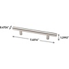 image:imageFranklin Brass 10Pack  Stainless Steel Cabinet Handles 3 Inch Hole Center Modern Pulls for Drawers Kitchen Cabinet Door Dressers  Solid BarStainless Steel