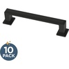 image:imageFranklin Brass 10 Pack Matte Black Cabinet Handles 334 inch 96mm Kitchen Cabinet Handles and Drawer Pulls for Cupboards and Dressers  SteppedMatte Black