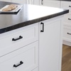 image:imageFranklin Brass 10 Pack Matte Black Cabinet Handles 334 inch 96mm Kitchen Cabinet Handles and Drawer Pulls for Cupboards and Dressers  SteppedMatte Black