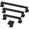 image:imageFranklin Brass 10 Pack Matte Black Cabinet Handles 334 inch 96mm Kitchen Cabinet Handles and Drawer Pulls for Cupboards and Dressers  SteppedMatte Black