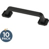 image:imageFranklin Brass 10 Pack Polished Nickel Cabinet Handles 3 inch 76mm Kitchen Cabinet Handles and Drawer Pulls for Cupboards and Dressers Notched BackplateMatte Black