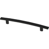 image:imageFranklin Brass 10Pack  Matte Black Cabinet Handles 5116 Inch Hole Center Casual Pulls for Drawers Kitchen Cabinet Door Dressers  Subtle ArchMatte Black