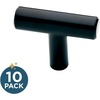 image:imageFranklin Brass 30Pack  Satin Gold Cabinet Knobs for Dressers Drawers Kitchen Cabinet Door Vanity Furniture Closet Knobs 114 Inch Round  Simple BarMatte Black