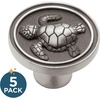 image:imageFranklin Brass 5 Pack Brushed Pewter Cabinet Handles 3 inch 76mm Kitchen Cabinet Handles and Drawer Pulls for Cupboards and Dressers  Seaside CottageBrushed Pewter