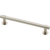 image:imageFranklin Brass 5Pack  Champagne Bronze Cabinet Handles 4 Inch Hole Center Casual Pulls for Drawers Kitchen Cabinet Door Dressers  FranciscoSatin Nickel Antimicrobial