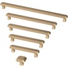 image:imageFranklin Brass 5Pack  Champagne Bronze Cabinet Handles 5116 Inch Hole Center Classic Pulls for Drawers Kitchen Cabinet Door Dressers  Napier