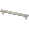 image:imageFranklin Brass 5Pack  Satin Nickel Cabinet Handles 3 Inch Hole Center Modern Pulls for Drawers Kitchen Cabinet Door Dressers  Simple ChamferedBrushed Nickel
