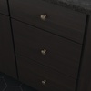 image:imageFranklin Brass Round Ringed 25Pack Cabinet Knob Dark Oil Rubbed Bronze 114 in 32 mm Dresser Drawer Pulls P35597KOB3B1Champagne Bronze