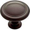 image:imageFranklin Brass Round Ringed 25Pack Cabinet Knob Dark Oil Rubbed Bronze 114 in 32 mm Dresser Drawer Pulls P35597KOB3B1Deep Bronze