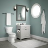 image:imageFranklin Brass Hartwell 3Piece Bathroom Set Matte Black 18  6 Towel Rack Toilet Paper HolderHand Towel Holder Hook  3Piece Bath Hardware Accessories Set HRT63MBMatte Black