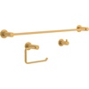 image:imageFranklin Brass Kildare 1Pack 18 Towel Rack w 6 Extender for Bathroom Satin Gold Towel Bar for Bathroom Wall Mounted Towel Holder Rod KLD26SGSatin Gold