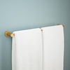 image:imageFranklin Brass Kildare 1Pack 18 Towel Rack w 6 Extender for Bathroom Satin Gold Towel Bar for Bathroom Wall Mounted Towel Holder Rod KLD26SGSatin Gold