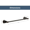 image:imageFranklin Brass Kinla 1Pack 18 Towel Rack for Bathroom Polished Chrome Towel Bar for Bathroom Wall Kitchen Towel Holder Rod Wall Mounted Bathroom Accessories KIN18PC1Oil Rubbed Bronze