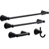 image:imageFranklin Brass Kinla 1Pack Hand Towel Holder Oil Rubbed Bronze Towel Racks for Bathroom Wall Round Towel Ring Holder for Bath Towel Hanger for Kitchen Bathroom Accessories KIN46ORB1Matte Black
