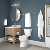 image:imageFranklin Brass Nash 4Piece Bathroom Set Matte Black 18 Towel Bar Rack w 6 Extender Toilet Paper Holder Hand Towel Holder Hook  Bathroom Accessory Set Towel Holder Hardware NASH64MBSatin Gold