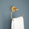 image:imageFranklin Brass Voisin 1Pack Hand Towel Ring Satin Gold Holder for Wall Mount Round Hanger for Kitchen Bathroom Accessories VOI46BBSatin Gold