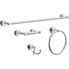 image:imageFranklin Brass Woodruff 1Pack Hand Towel Holder Satin Nickel Towel Racks for Bathroom Wall Round Towel Ring Holder for Bath Towel Hanger for Kitchen Bathroom Accessories WDRF46SNPolished Chrome