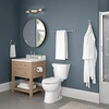 image:imageFranklin Brass Woodruff 1Pack Hand Towel Holder Satin Nickel Towel Racks for Bathroom Wall Round Towel Ring Holder for Bath Towel Hanger for Kitchen Bathroom Accessories WDRF46SNPolished Chrome