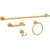 image:imageFranklin Brass Woodruff 1Pack Hand Towel Holder Satin Nickel Towel Racks for Bathroom Wall Round Towel Ring Holder for Bath Towel Hanger for Kitchen Bathroom Accessories WDRF46SNSatin Gold