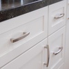 image:imageFranklin Brass Pierce 5Pack Cabinet Handles 4 Hole Center Satin Nickel Kitchen Drawer Pulls Dresser Furniture Hardware P29615KSNB1