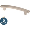 image:imageFranklin Brass Pierce 5Pack Cabinet Handles 4 Hole Center Satin Nickel Kitchen Drawer Pulls Dresser Furniture Hardware P29615KSNB1